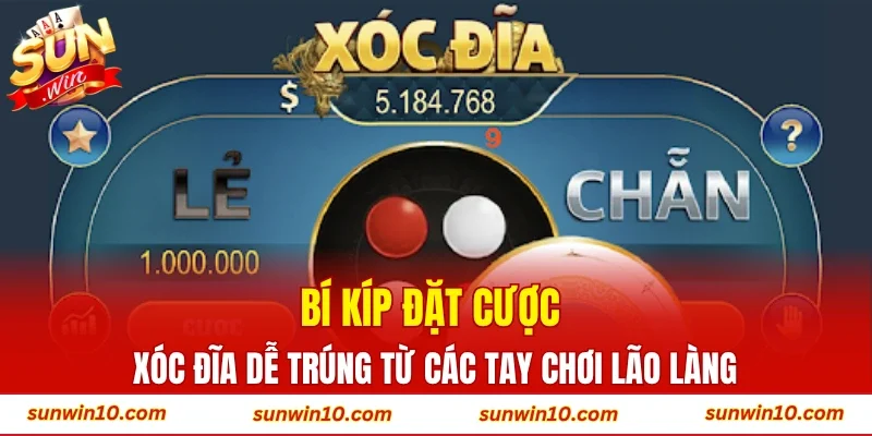 Bí kíp đặt cược xóc đĩa dễ trúng từ các tay chơi lão làng