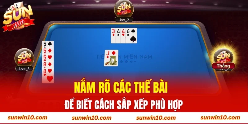 Nắm rõ các thế bài để biết cách sắp xếp phù hợp