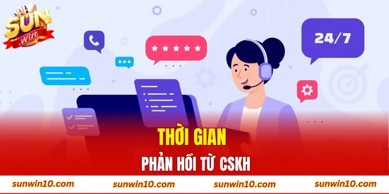 Thời gian phản hồi từ CSKH