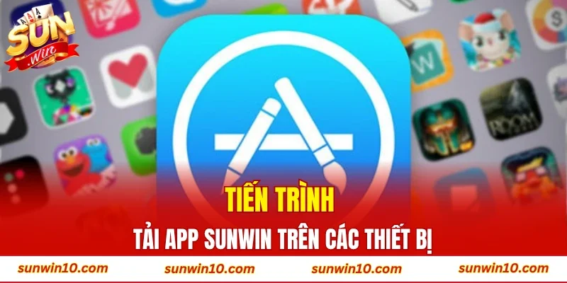 Tiến trình tải app Sunwin trên các thiết bị