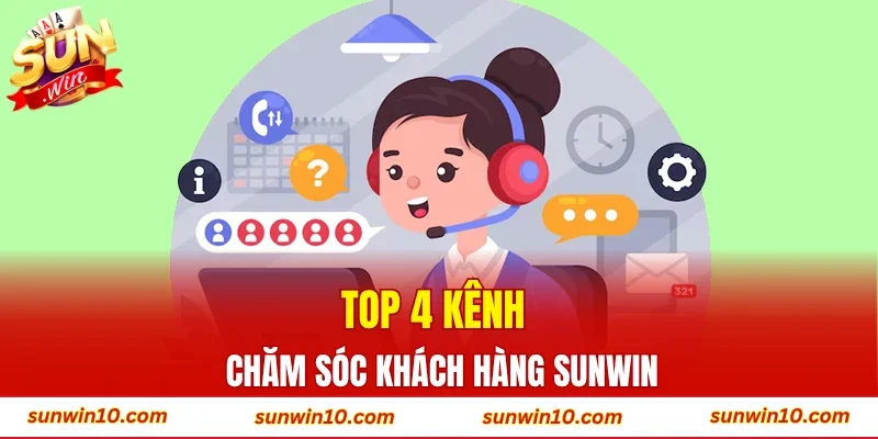 Top 4 kênh chăm sóc khách hàng Sunwin
